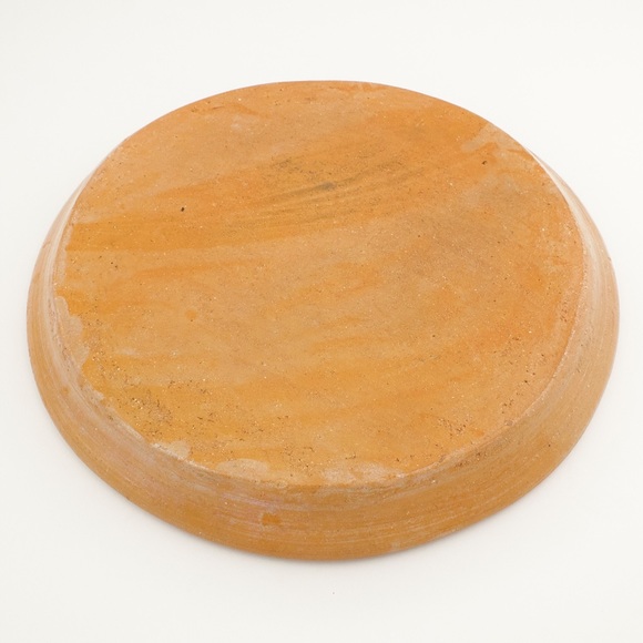 Vintage Red Clay Terracotta Decorative Plate / Platter Dish 10.25” - Picture 4 of 5